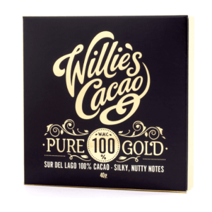 Willie's Cacao - Pure 100% Gold - Ren Mørk Chokolade fra Venezuela 40g