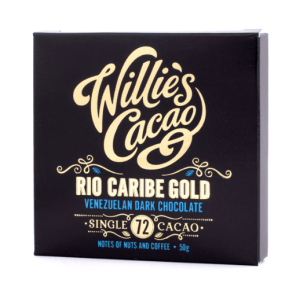 Willie's Cacao - Rio Caribe Gold 72% - Mørk Single Estate Chokolade fra Venezuela 50g