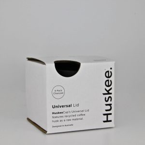 HuskeeCup Låg Natur (4 Stk) - Produceret af kaffebær