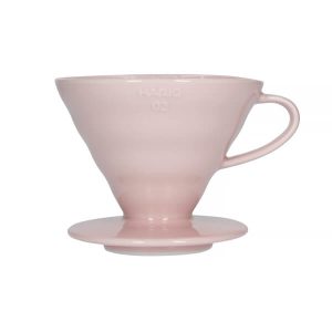Hario V60-02 Ceramic Coffee Dripper i Pink
