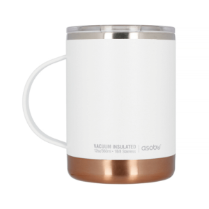Asobu - Ultimate Coffee Mug Hvid - Termoisoleret 360 ml