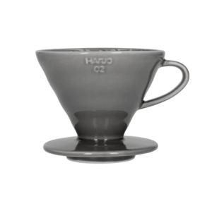 Hario V60-02 Keramisk Coffee Dripper Grå