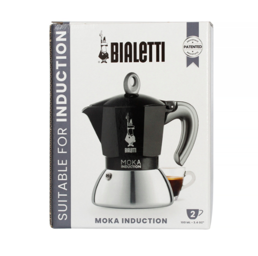Bialetti NY Moka Induktion - 2 Koppers Sort - Have A
