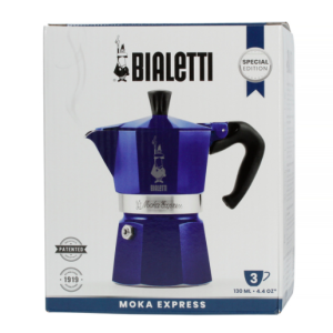 Bialetti Moka Express Espressokande - Marocco Blå 3 kopper - Special Edition