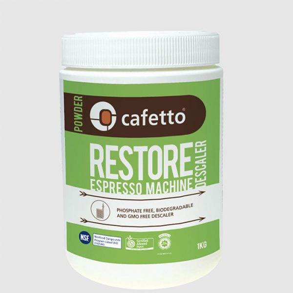 Cafetto Restore Organisk Afkalkningspulver - 1kg