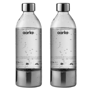 Aarke – 2-paks PET flasker til Carbonator 3 – 800ml – stål