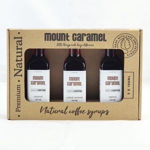 Mount Caramel Sirup - Gavepakke med 3 x 100 ml sirup