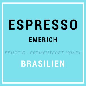 Espresso Emerich – Frugtig – Fermenteret Specialty Espresso – Limited Edition 2023
