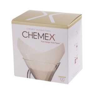 Chemex Filter – FS-100 kvadratiske – til 6, 8 og 10 kopper